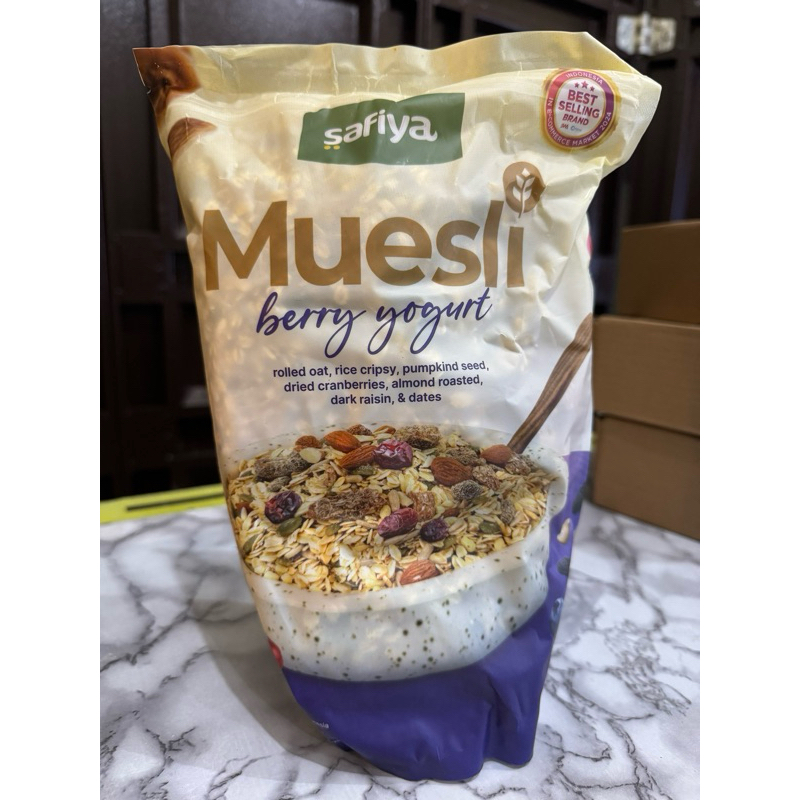 

MUESLI BERRY YOGURT KEMASAN 1 KG