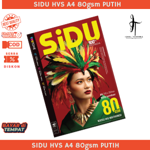 

SiDU Kertas HVS Fotocopy 80 GSM A4 /1Rim Isi 500 Lembar