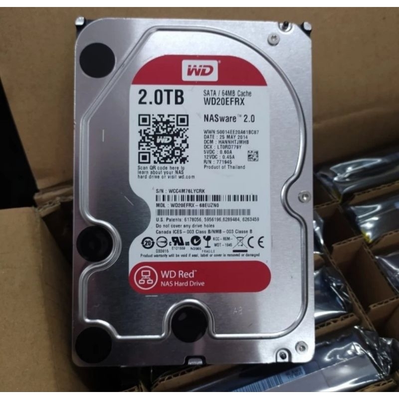 HARDISK/HDD 2 TB, 3,5 INCH