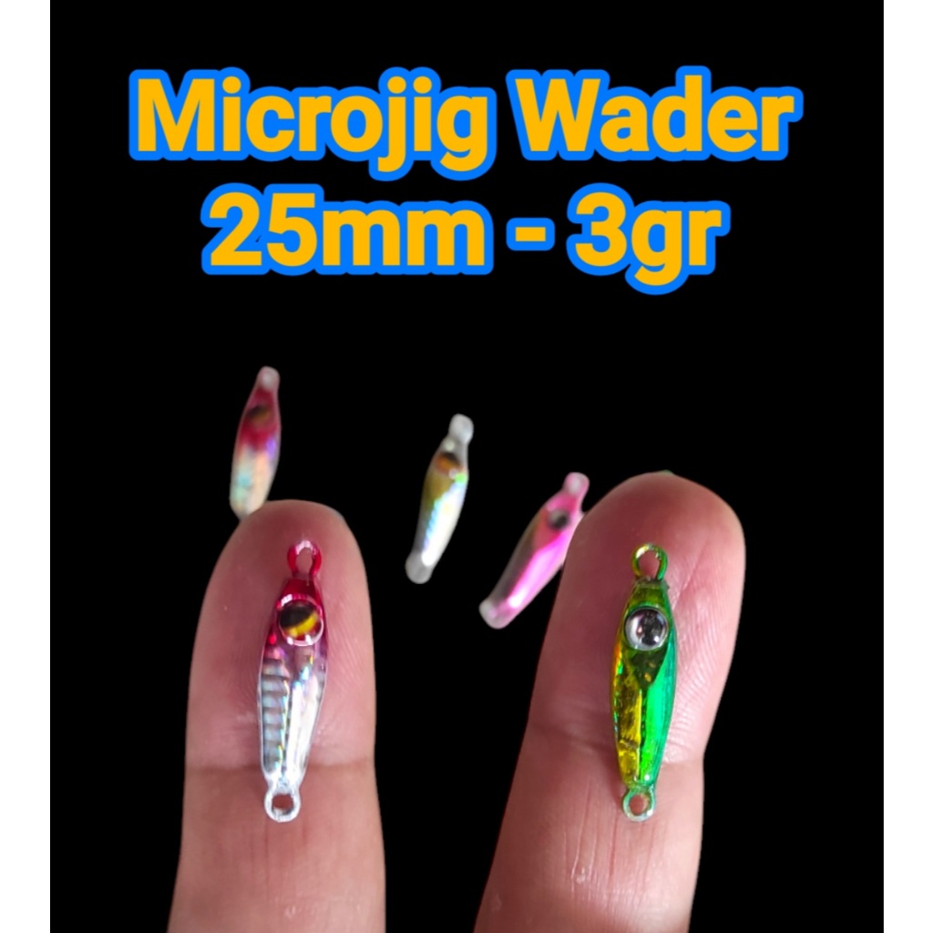 Umpan Mancing Microjig Wader 25mm - 3gr Umpan Mancing UL