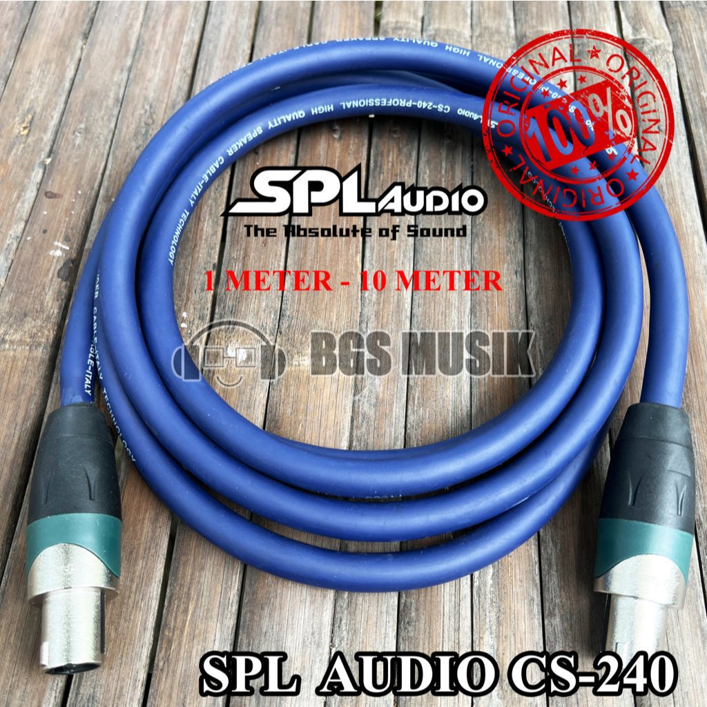 SPL AUDIO ORIGINAL Kabel Speaker CS240 SPL AUDIO - Kabel Speaker 2 x 4mm SPL AUDIO