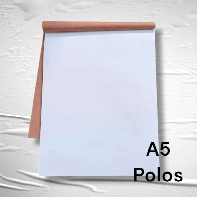 

Buku Catatan Polos A5 Bloknote Block Notes Besar Kosongan Nota Polosan Coretan Kosong Hvs Note