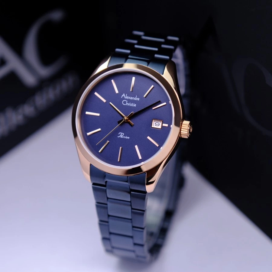 ORIGINAL Jam Tangan Wanita Alexandre Christie AC Garansi Resmi 1 Tahun Stainless 2835 2836 2839 2842