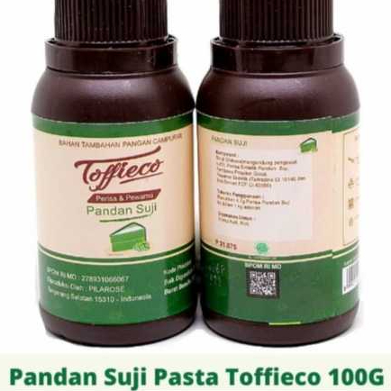 

toffieco pasta pandan suji 100gr