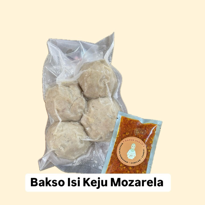 

Bakso Isi Keju Mozarella