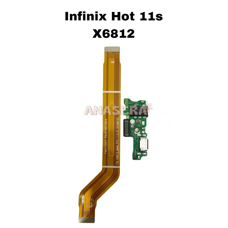 Flexible Board / Papan Cas / Conector Cas Infinix Hot 11s X6812
