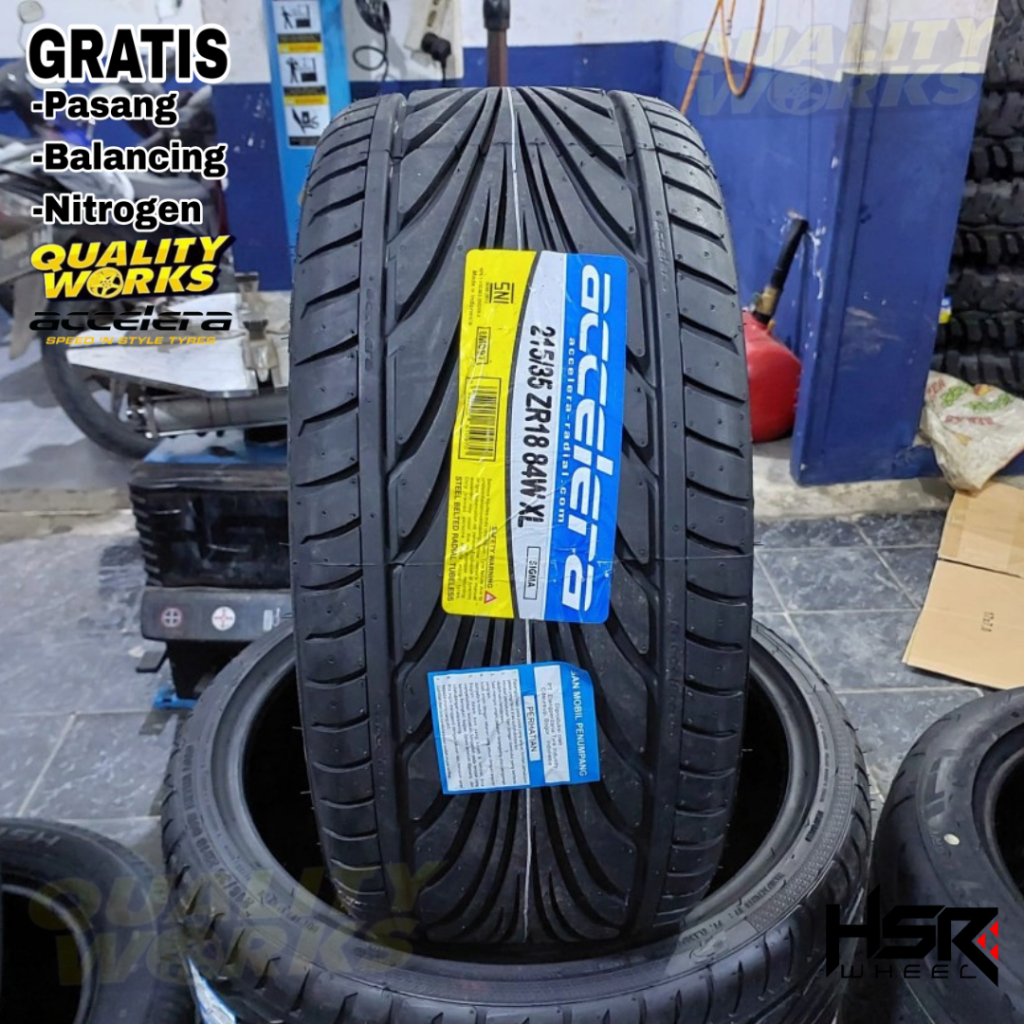BAN MOBIL 215 35 R18 ACCELERA SIGMA - BAN MOBIL TIPIS RING 18 UKURAN 215/35 R18