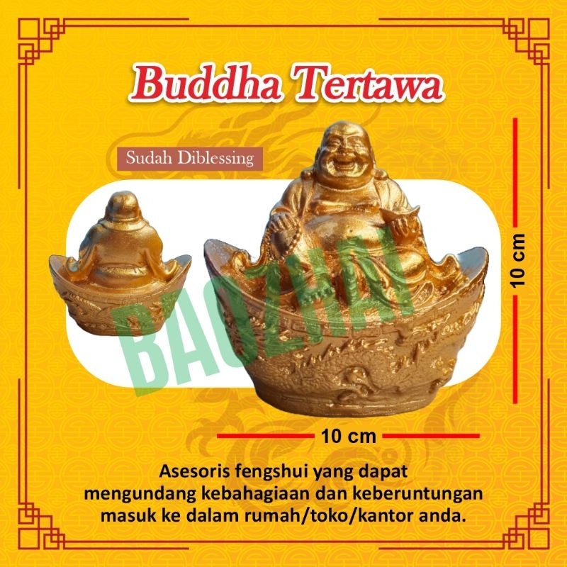 Patung Fengshui Buddha Tertawa (SUDAH DIBLESSING)