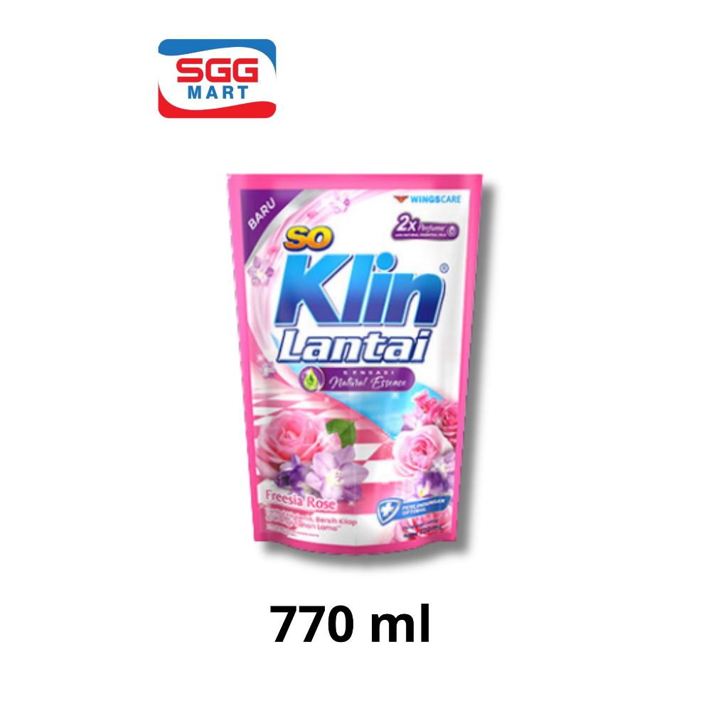 Soklin Lantai Natural Ess Freesia Rose 770ml