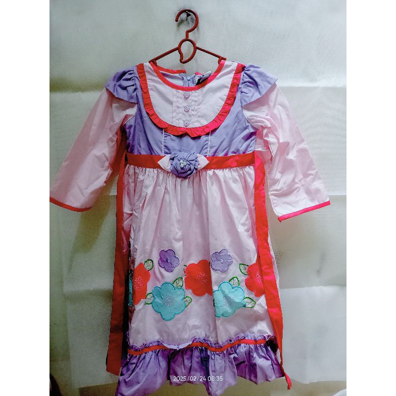 Gamis Dress anak ALIZA KIDS usia 4-5 tahun