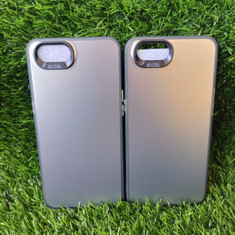 SOFTCASE CASING IMD HOLOGRAM FULL BLACK OPPO A1K/REALME C1/REALME C2