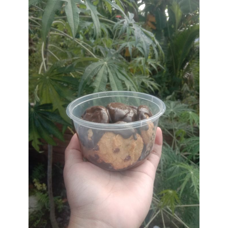 

[Coklat Lumer] Cookies Coklat Lumer Dark Choco Enak Kue Lumer Coklat Cemilan coklat lumer