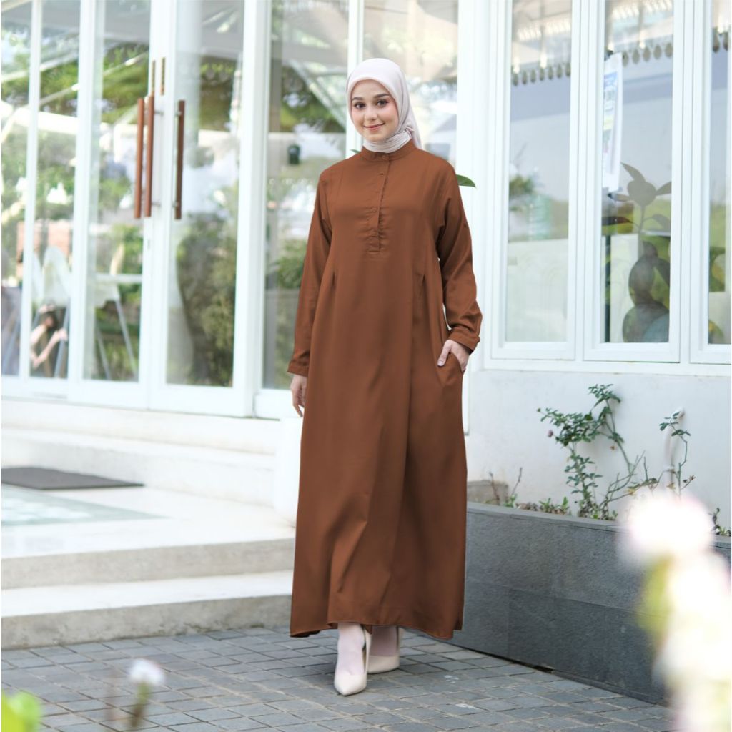 Nupeach Arumi Dress - Hazelnut