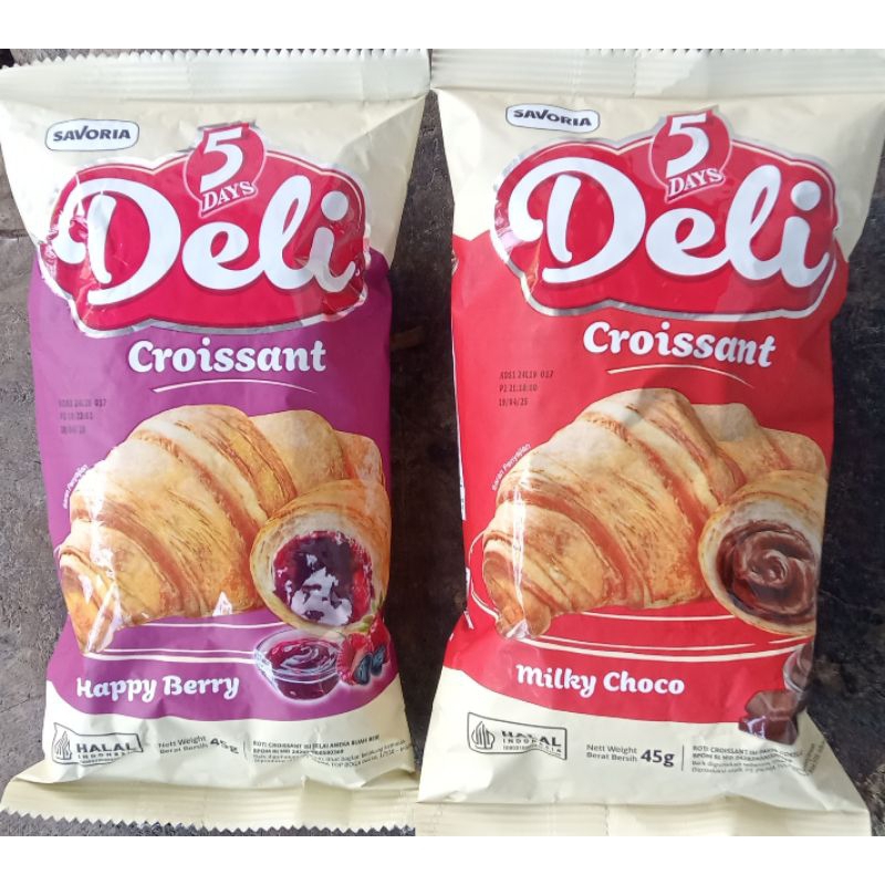 

Deli Roti Croissant 5 Days per 1 Pcs