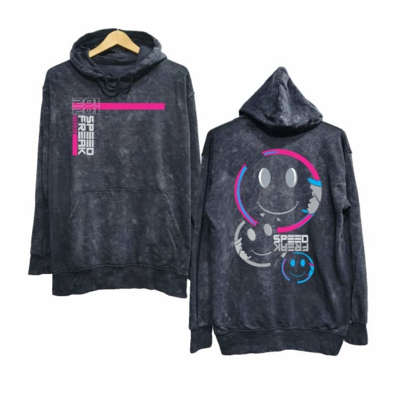 New Jaket Racing Sunwash Sweater Racing Jaket Washing Pria Racing Katun Hoodie Racing