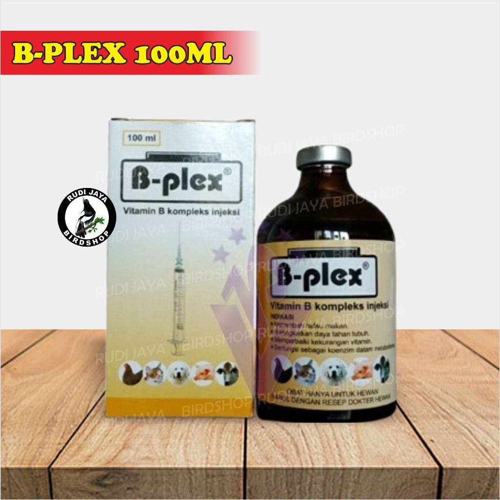 B PLEX B-PLEX 50 ML 100 ML INJ INJEKSI PYRIDAM VITAMIN B COMPLEX + B12 B KOMPLEKS UNTUK HEWAN TERNAK
