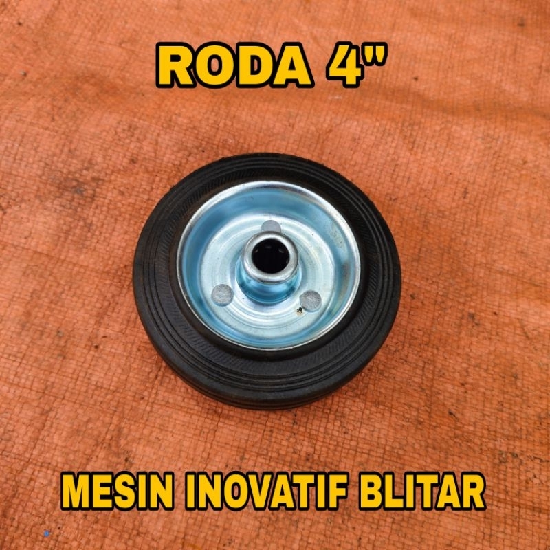 RODA KARET "4 | RODA MESIN CHOPPER RUMPUT TANPA AS
