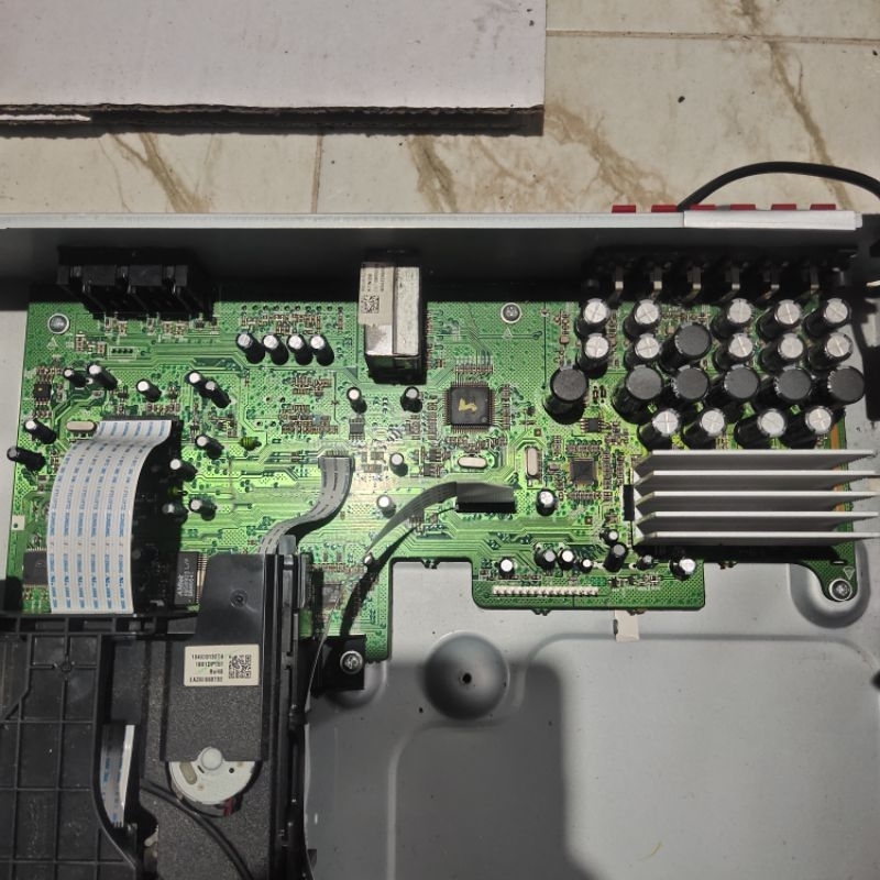 KIT POWER AMPLY  DISPLAY MEKANIK OPTIK DVD HOME THEATER LG HT355
