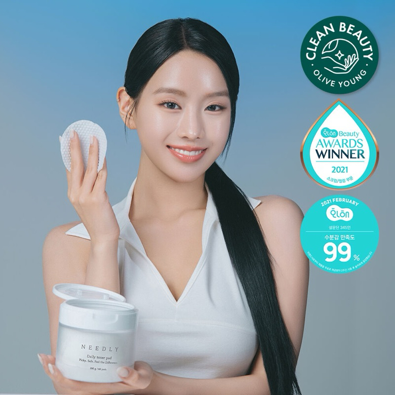 NEEDLY Daily Toner Pad - (60 pads + refill 60 pads)