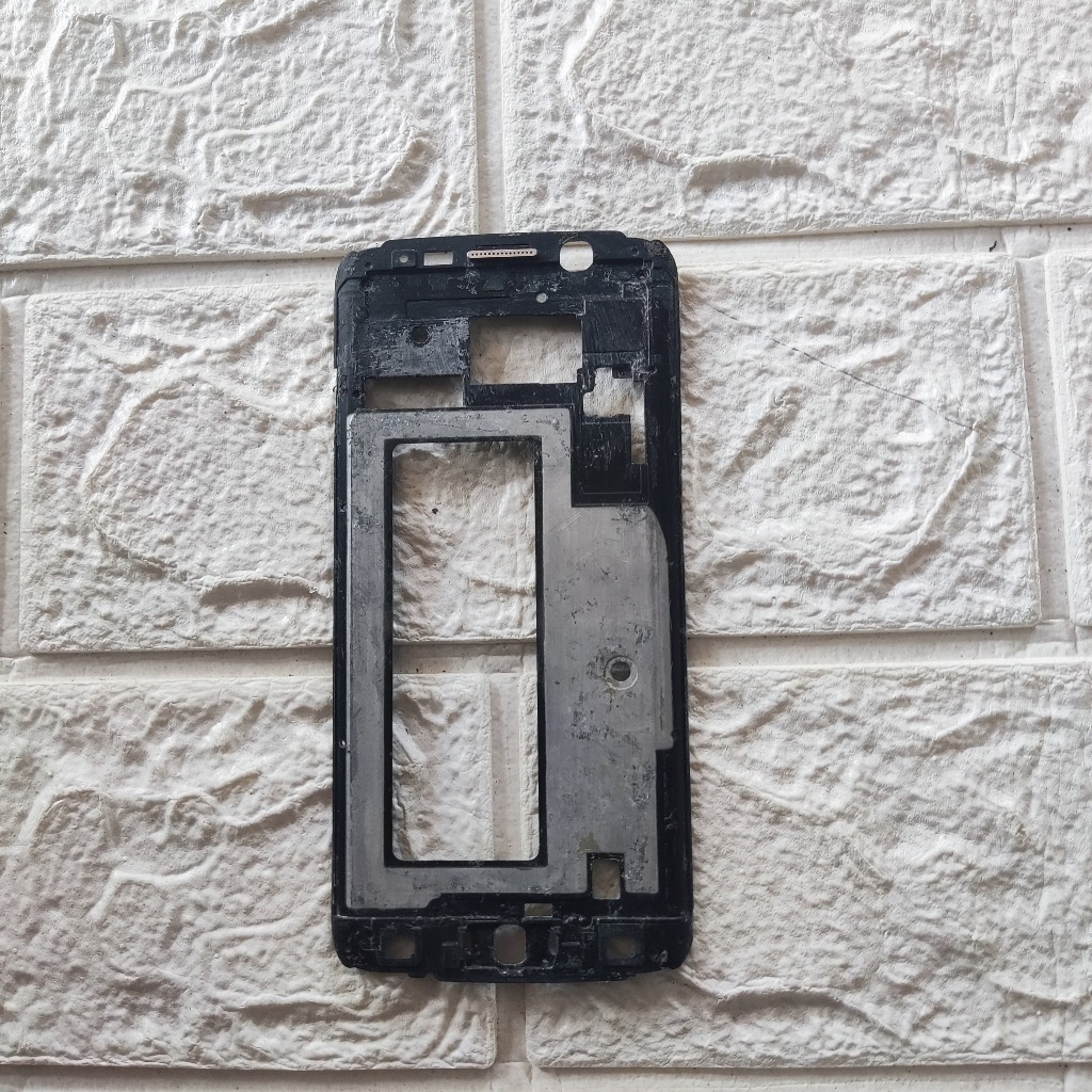 Frame samsung S6 Edge - G925F Tatakan LCD Original Copotan - Dudukan Layar HP