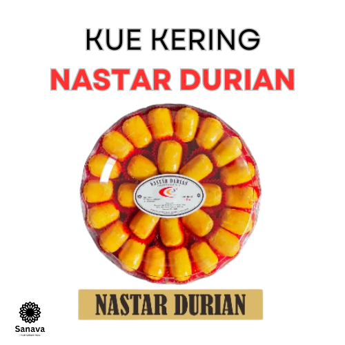 

Nastar Durian Premium Isi Selai Durian Asli – Kue Kering Lebaran Lembut Lumer di Mulut