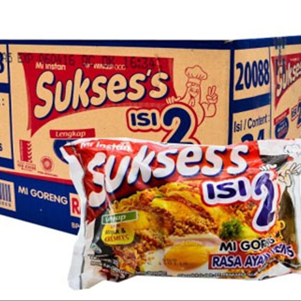 

MIE SUKSES ISI 2 AYAM KREMES 1DUS ISI 24PCS