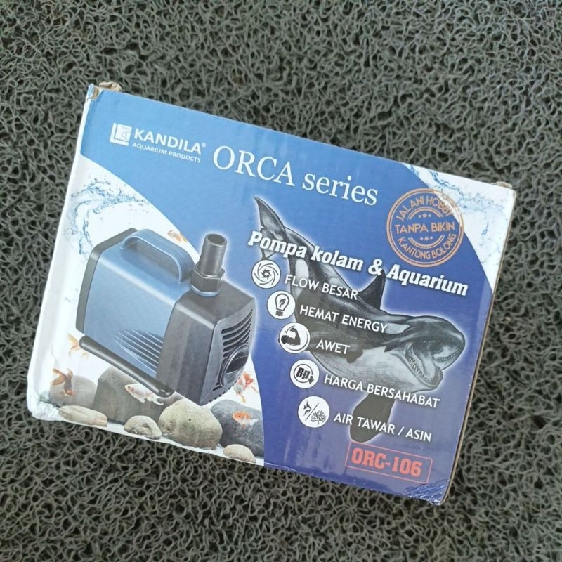 KANDILA ORCA 106 Pompa Aquarium Kolam Koi 4000 Lph