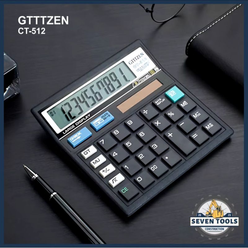 

Kalkulator GTTTZEN CT-512 12 Digit / Calculator Check Dual 2 Power