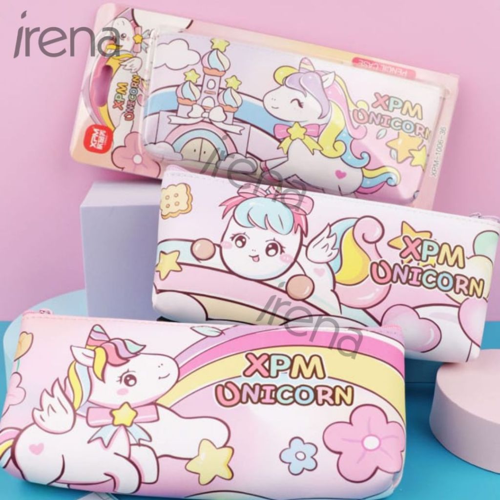 

XPM Tempat Pensil Pouch Resleting / Kotak pensil serbaguna motif lucu 1006