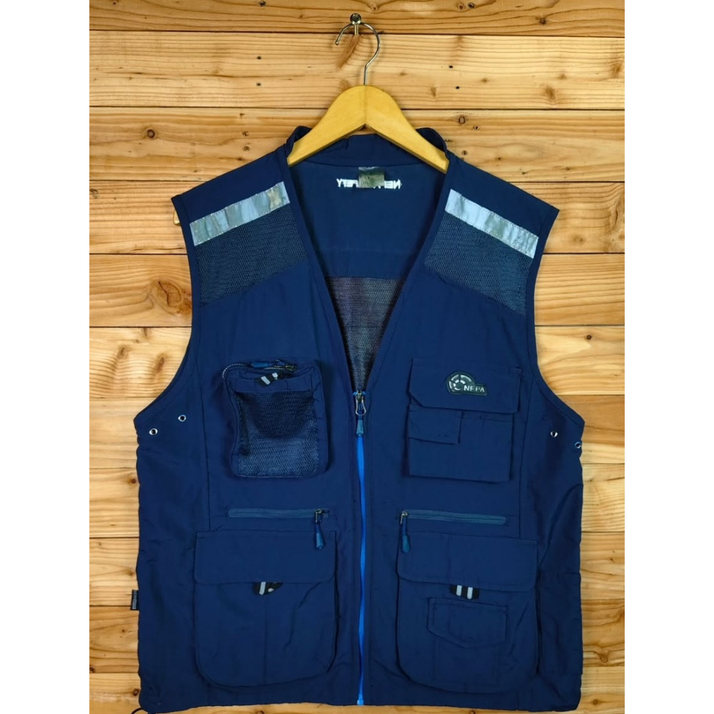 NEPA SAFETY OUTDOOR UTILITY SAFETY TACTICAL VEST SIZE L