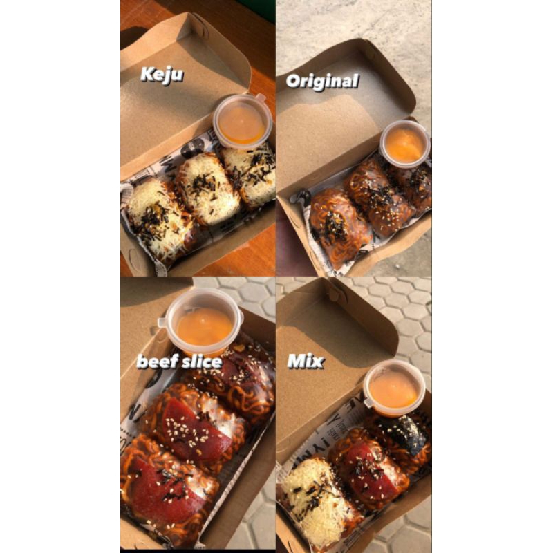 

Spicy Ramen Spring Roll