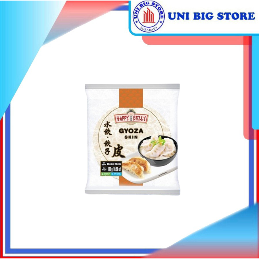 

TYJ Happy Belly Gyoza Skin 10 x 10 cm 300gr Kulit Pangsit Kulit Dimsum