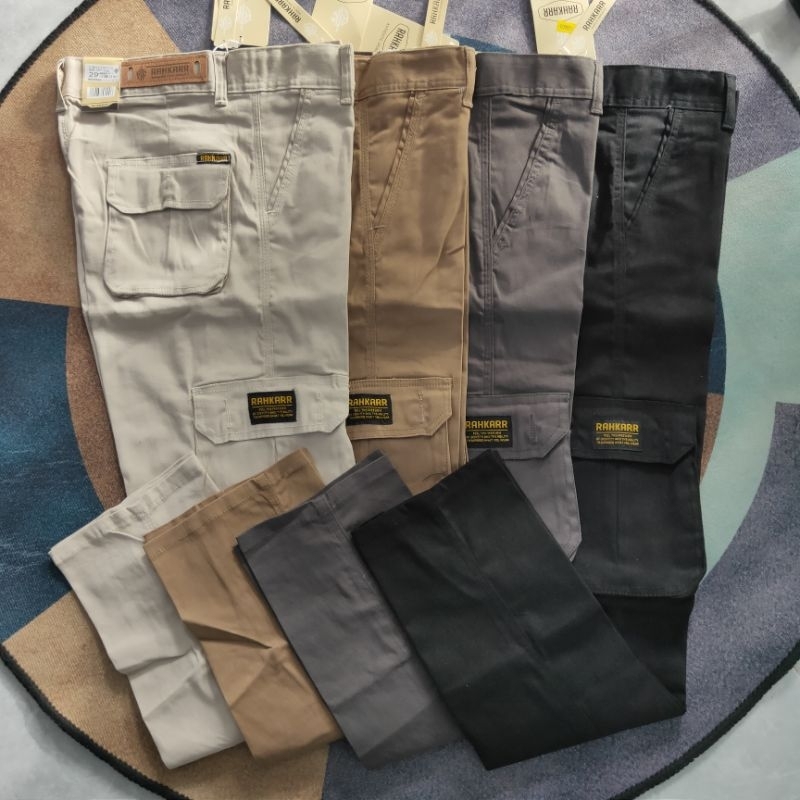 Celana Cargo Kempol Panjang Pria