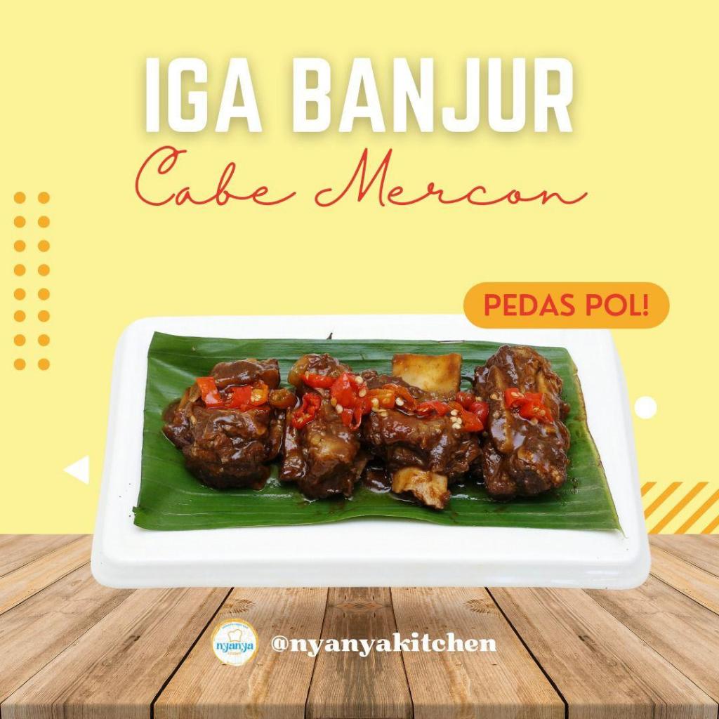 

Nyanyaktchen - Iga banjur sambel mercon frozen food vakum