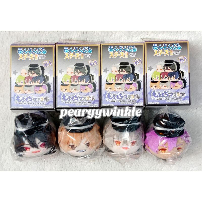 Ensemble Stars Mochimochi Mascot - Kaoru Koga Adonis Hiiro Shinobu (Ready Stock)