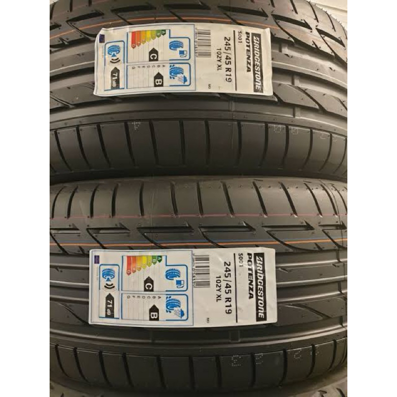 ban mobil 245 45 19 Bridgestone Potenza S001 Run Flat Tyre 245/45 r19 RFT 245/45r19