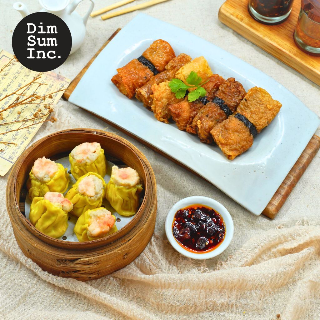 

Mix Dimsum - Siomay / Somay & Beancurd Spring Roll / Lumpia Kulit Tahu Premium by Dimsum Inc