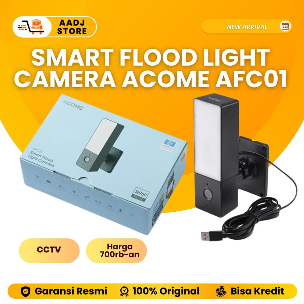 KAMERA CCTV Smart Flood Light Camera ACOME AFC01
