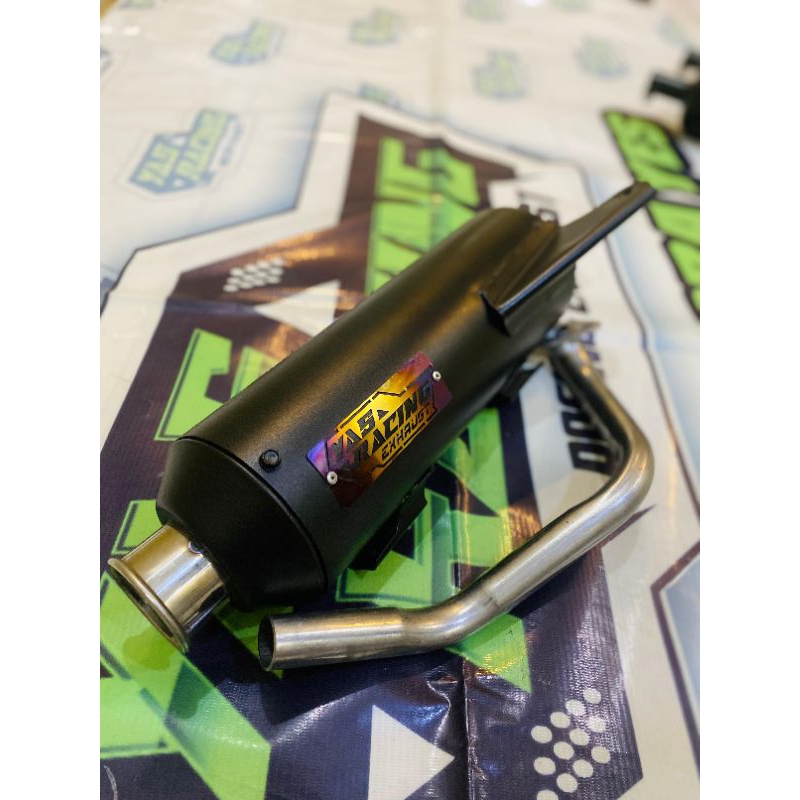 Knalpot standar racing moncong kenochi original by YAS Racing pnp Vario 125/150 beat karbu new delux