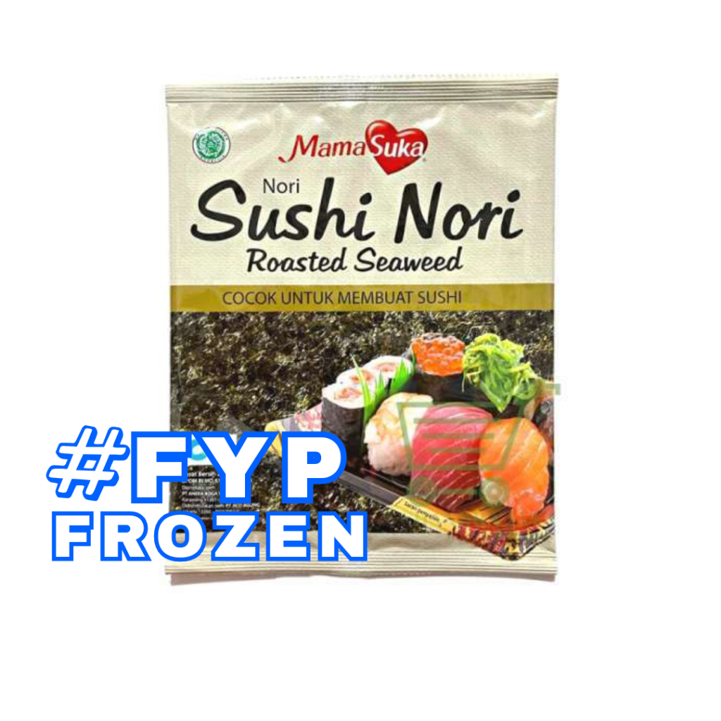 

MAMASUKA NORI SUSHI 20GR ISI 10LEMBAR/RUMPUT LAUT HARGA PROMO