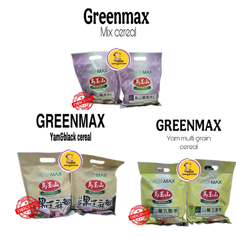 

GREENMAX HAKKA & YAM Mixed Cereal | Multi Grain Cereal | Yam & Black sesame