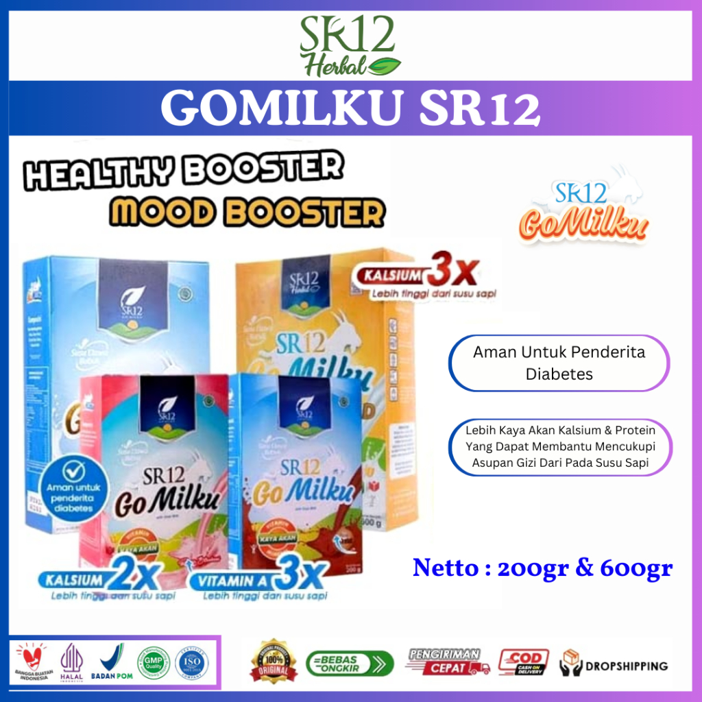 

Go Milku SR12 Halal Susu Kambing Etawa Premium Meningkatkan Kesehatan Inmun Aman Bumil Busui