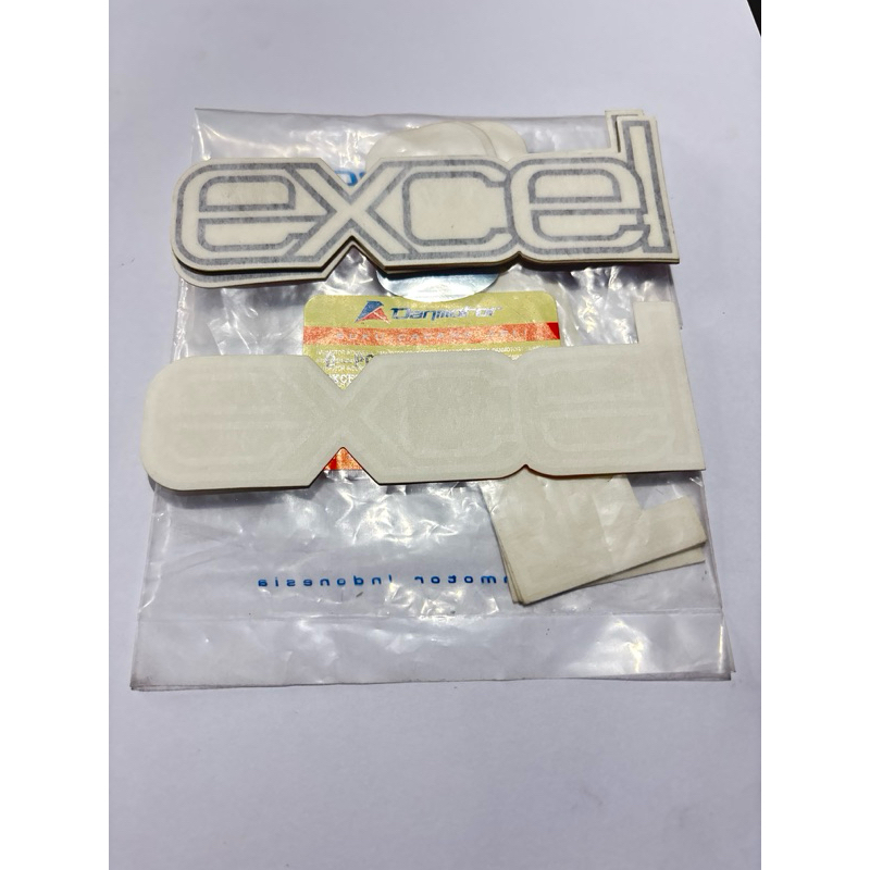 STIKER EXCEL DANMOTOR VESPA MURAH