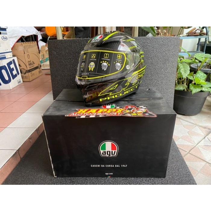 HELM AGV PISTA GPR PROJECT 46 V3.0 CARBON