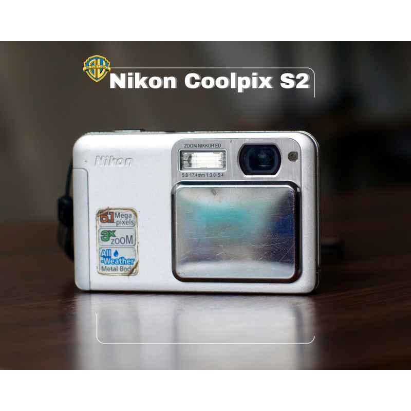 Nikon coolpix s2 pocket kamera