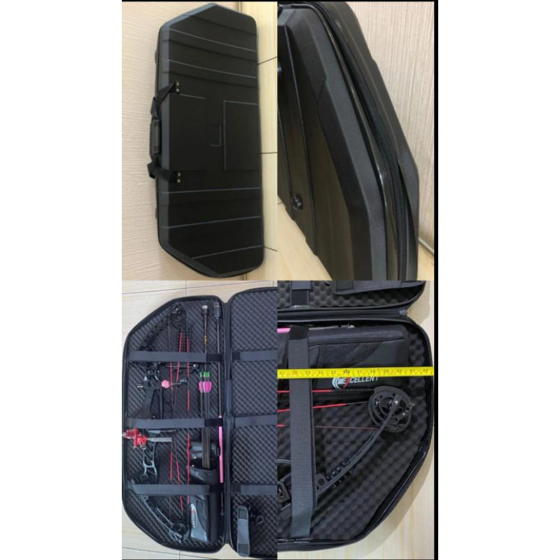 Hardcase Panah Compound Keras Safety Tas Busur Panah