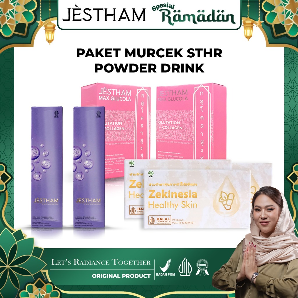 Jestham Paket Murcek STHR Powder Drink