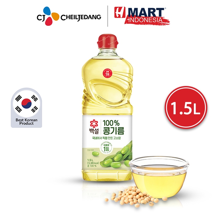 

CJ BEKSUL Soybean Oil - Minyak Kedelai 1.5L