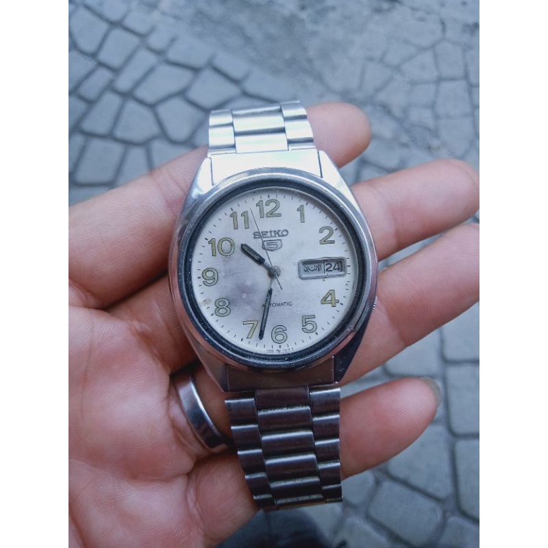 jam seiko 5 military 7009 vintage lawas