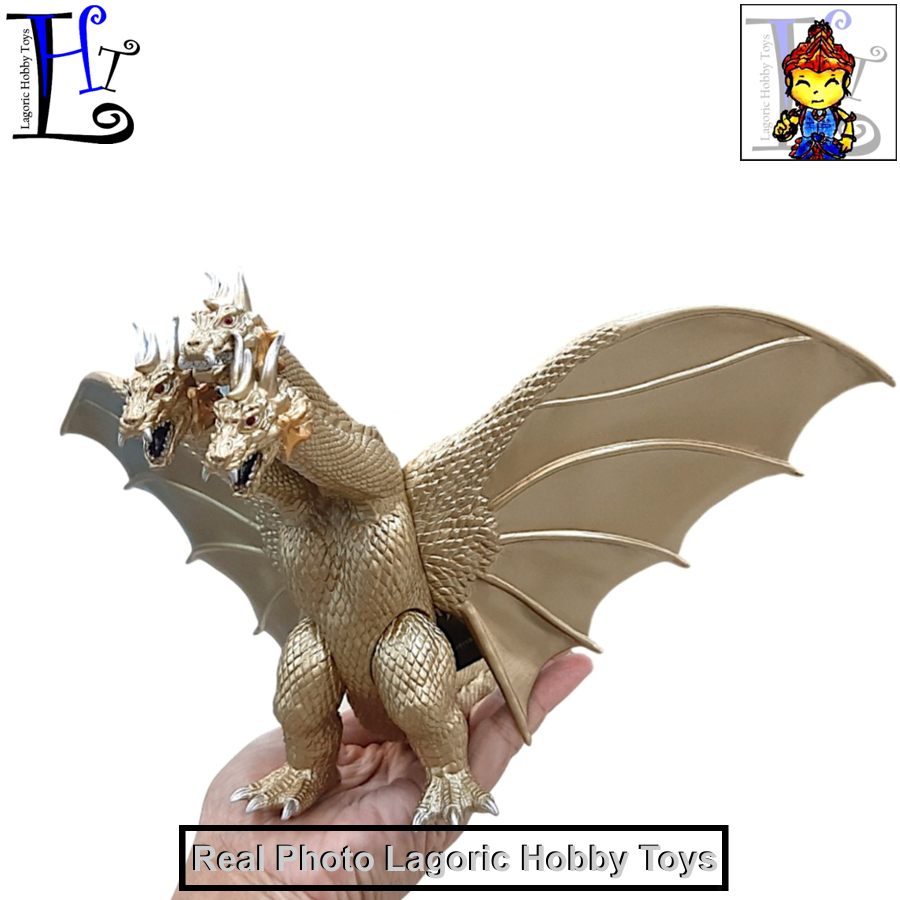 Movie Monster Series MMS King Ghidorah (Godzilla 2001) GMK Bandai Mainan Figure